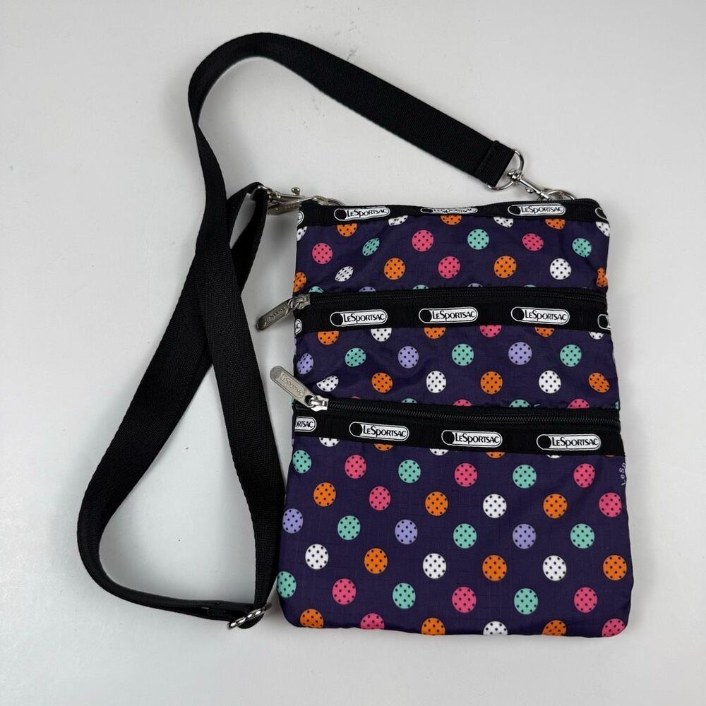 LeSportSac Kasey Polka Dot Crossbody‎ Purse